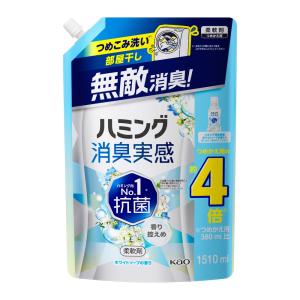 【花王】ハミング消臭実感　Ｗソープ　詰替１．５１Ｌ【ハミング 消臭 柔軟 仕上 詰替】｜ayahadio