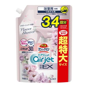 【花王】バスマジＡＪ除菌Ｆ　つめかえ用１１００ｍｌ｜ayahadio