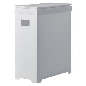 ゴミ箱 35L シンプルダストボックス スリムオープン ホワイト｜ayahadio