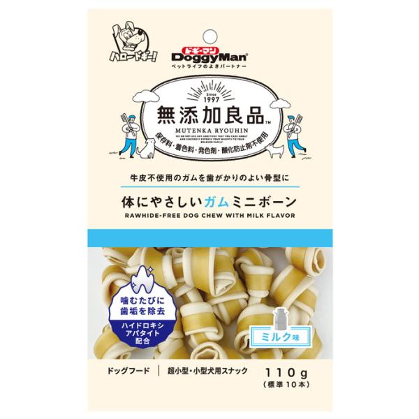 無添加良品　体にやさしいガムミニボーン１１０ｇ（標準１０本）