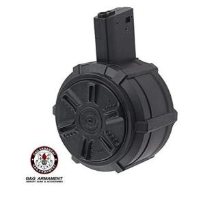 G&G ARMAMENT G-08-171 2300R Drum Mag for M4/M16 M4タイプ 2300発 ドラムマガジン (手動式) ブラの商品画像