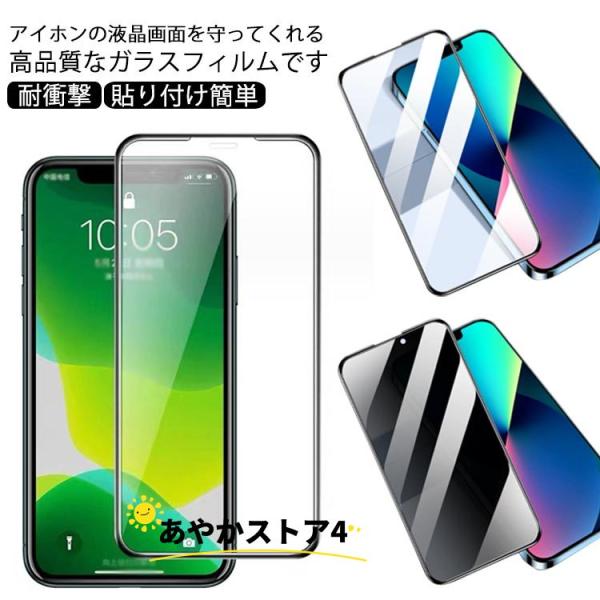 iPhone15 iPhone15pro ガラスフィルム iPhone14 フィルム 指紋付着防止 ...
