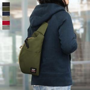 ドロップ型がま口ボディバッグ Sarei コーデュラ（R）re/cor（TM）（コーデュラレコー）  在庫商品