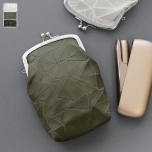 がま口 アイコス ケース Sarei ジオメトリックラバー