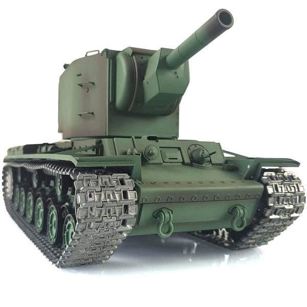 HengLong 1/16 KV-2（2.4GHz・金属キャタピラ・BB・サウンド・発煙仕様）Rus...