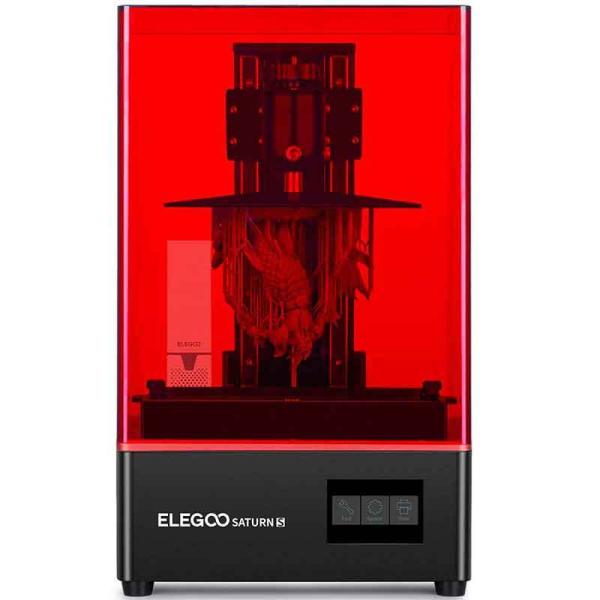ELEGOO Saturn S  MSLA 3Dプリンタ  9.1インチ 4KモノクロLCD オフラ...