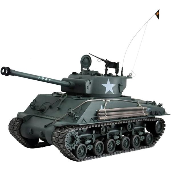 Hooben  1/10 M4A3E8 Fury Sherman米国フューリー中戦車　RTR（メタル...