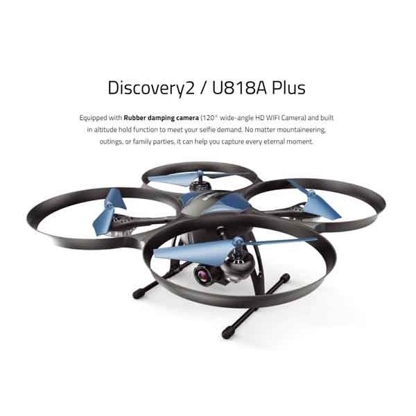 UDIRC/ユーディーアイ　ディスカバリー２/U818APlus　長時間飛行　WiFi FPV/2....