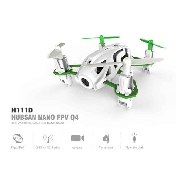 HUBSAN/ハブサン NANO Q4  FPV  5.8G 480P Camera  6 Axis...
