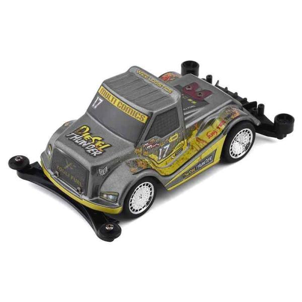 RCミニ四　Xotik/エキゾティック 1/32 XC324ディーゼルサンダーRTR（ガンメタル）　...