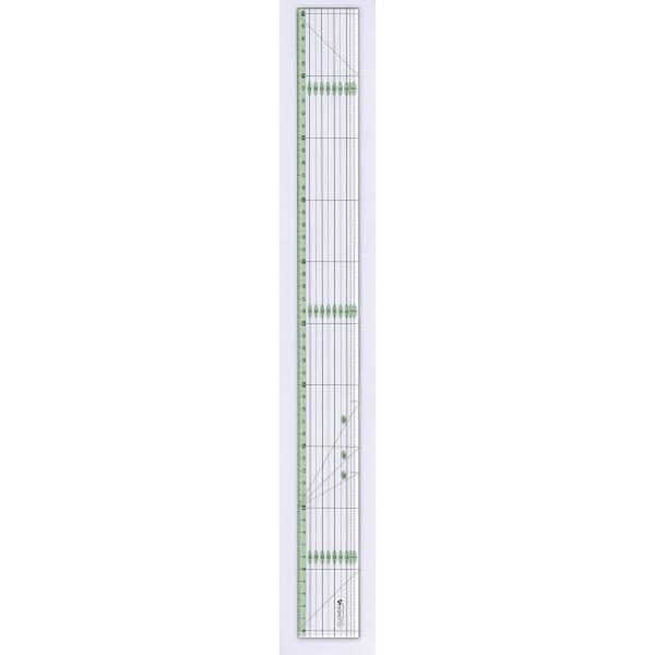 クロバー　パッチワーク定規 カラーライン　50cm　57-927