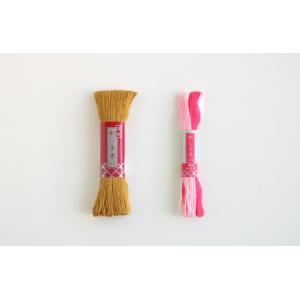 ダルマ　ダルマ刺し子糸 合太　100mカセ　9色