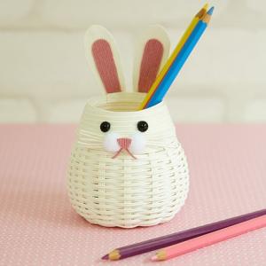 ハマナカ　H360-248　手芸パック　うさぎのペン立て