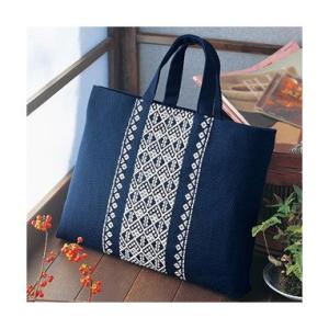 こぎん刺しキット 4 バッグ 「竹の節」 オリムパス 爆買 : 手芸の山久