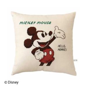 Olympus（オリムパス）ししゅうキット クッション ディズニー ミッキーマウス  6032