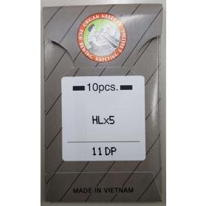 オルガン針　HLx5 (#11-#18)　家庭用／職業用（平柄針）　ミシン針　　高速　#14