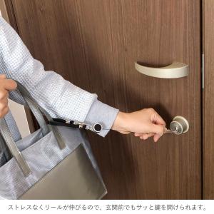 リール キーホルダー リールキー ストラップ ...の詳細画像1