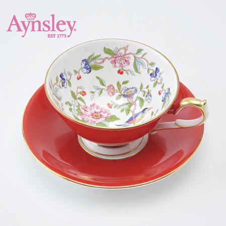 ペンブロック　ティーカップ＆ソーサー アセンズ　レッド