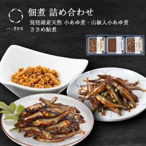 湖魚 佃煮 詰め合わせ 紙箱入  あゆの店きむら / 3C