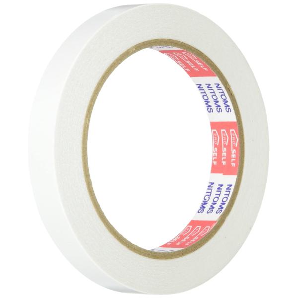 ニトムズ(Nitoms) PROSELF 一般用両面テープ 15mm×20m J0412 ホワイト