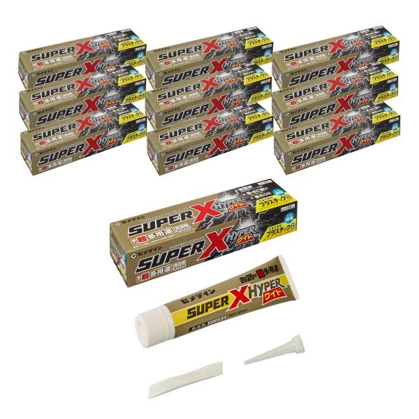 セメダイン(Cemedine) 超多用途接着剤 スーパーXハイパーワイド 120mL 難接着素材対応...