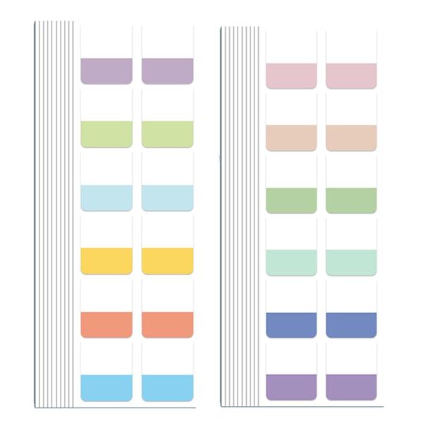 ZJYCLY 付箋 インデックス 紙インデックス付フィルムふせん 書き込み可能なインデックス 見出し...