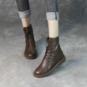 ブーツ 本革 ショートブーツ レディースシューズ