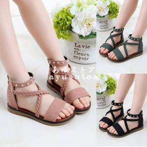 サンダル キッズ 子供靴 女の子 春夏 シューズ 靴 軽量 子ども靴 キッズ靴 ベビー靴 おしゃれ 可愛い お出かけ 誕生日 プレゼント 旅行 海 ビーチ 新品 21 22 Y アユストア 通販 Yahoo ショッピング