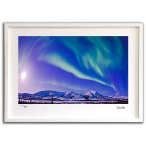 アートパネル　絵画　壁掛け　アート　オーロラ　絶景　夜景　自然　風景画　額縁　絵 アートパネル 絵画 壁掛け アート オーロラ 絶景 夜景 自然 風景