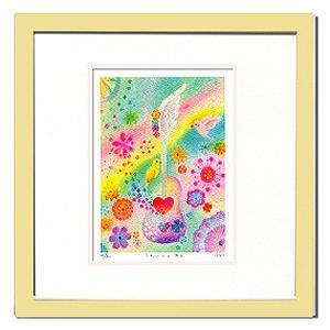 絵画 壁飾り Ryo やまびこぞう 壁掛け インテリア 油絵 花 アート