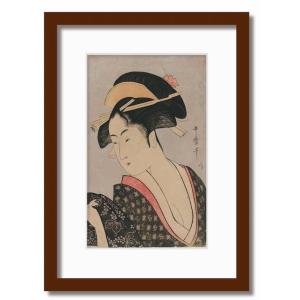前本利彦 夕の月 日本画 人物画 共シール 女性像 美人画 原画 絵画 真作保証 清水玄澄 『顔を拭う女』 新絹本・複製画色紙絵 絵画 日本画