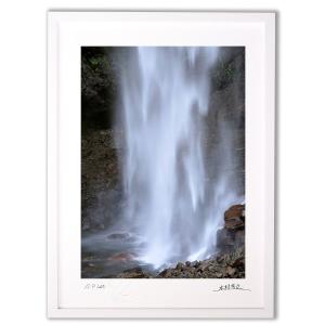 アートフォト 絵画 壁掛け 虹の出た称名滝2 立山 壁飾り インテリア