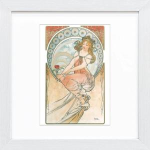 絵画 アルフォンス ミュシャ「夜の安らぎ」 壁掛け 壁飾り
