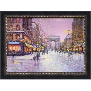 油絵手書き作家物パリの街 油絵手書き作家物パリの街 油絵手書き作家物パリの街 油絵手書き作家物