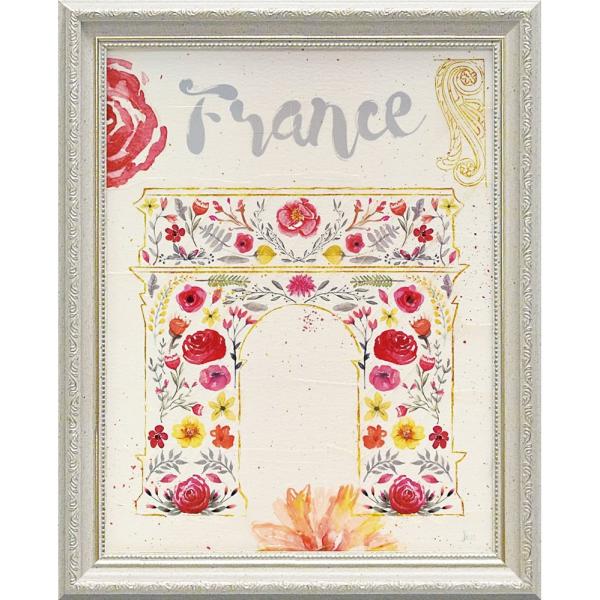 絵画 ジェス エイキン「パリ ブルーム2」 絵画 壁掛け 壁飾り インテリア