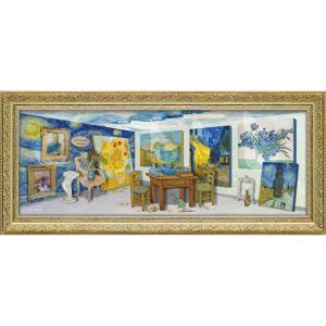 絵画 ピカソ ブーケ 壁掛け 壁飾り インテリア 油絵 花 アートパネル