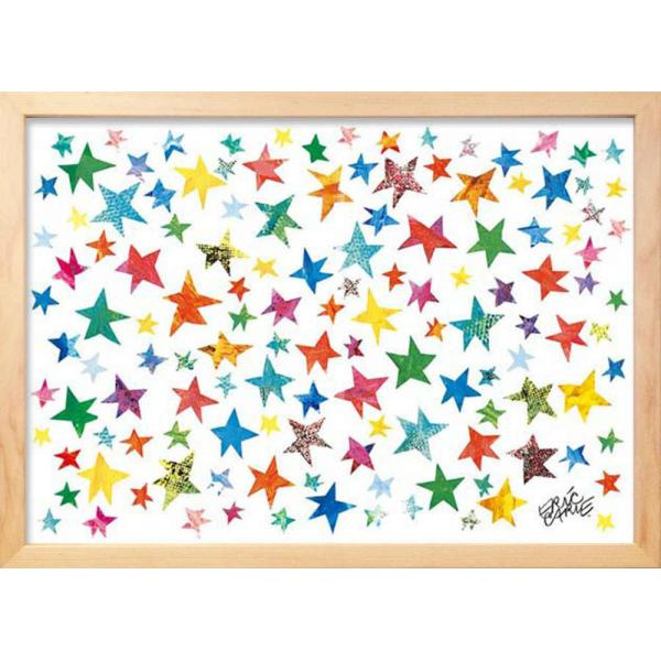 絵画 ほし(Stars) エリック・カール(Eric Carle)/絵画 壁掛け 壁飾り インテリア...