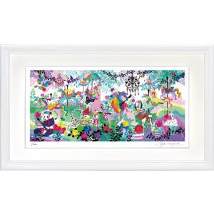 絵画 オイル ペイント アート「カエルの星（Mサイズ