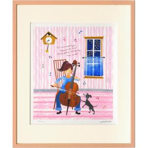 絵画 オイル ペイント アート「カエルの星（Mサイズ）」 インテリア