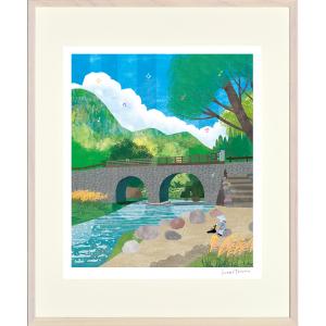 はりたつお　作品名:ホイアンのランタン屋 絵画 はり たつお ホイアンのランタン屋(ベトナム)〜世界遺産