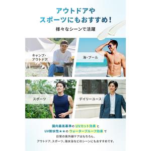 ウォータープルーフ メンズ NULL 日焼け止...の詳細画像4