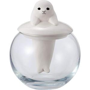 サンアート かわいい雑貨 ドーム型 エコ加湿器 卓上 陶器 気化式 アザラシ SAN3011-1