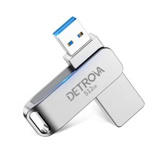 512GB USBメモリ 外付け USB3.2Gen1 550MB/s高速 メモリー 大容量 フラッシュメモリ 容量不足解消 小型 360度｜az-select-store