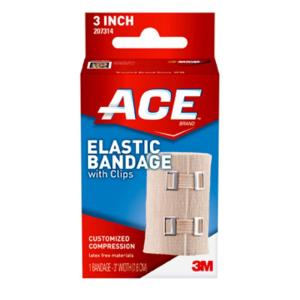 ACE Elastic Bandage with Clips, 3 Inches by ACE｜az-select-store