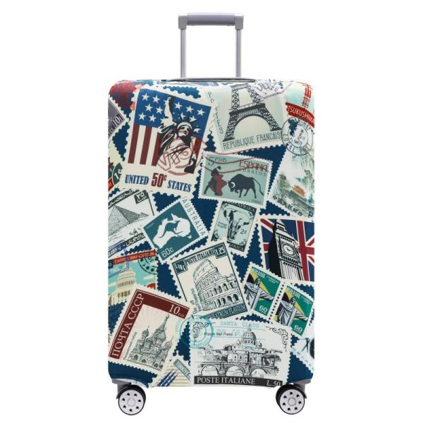 Travelkin スーツケース用荷物カバー Tsa承認 スーツケースカバープロテクター 18-32...
