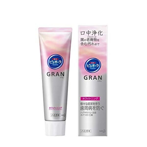 花王 薬用 ピュオーラ グラン GRAN ホワイトニング 95g ハミガキ × 24個セット