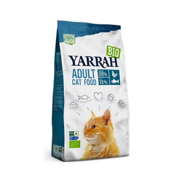 ヤラー (YARRAH) オーガニックキャットフード フィッシュ 800g