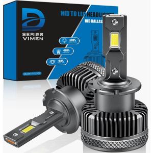 D2S LED ヘッドライ爆光 プロジェクター用 D2S LED バルブ 6500K 車検対応 純正交換用 純D2S HIDバルブからled｜az-select-store