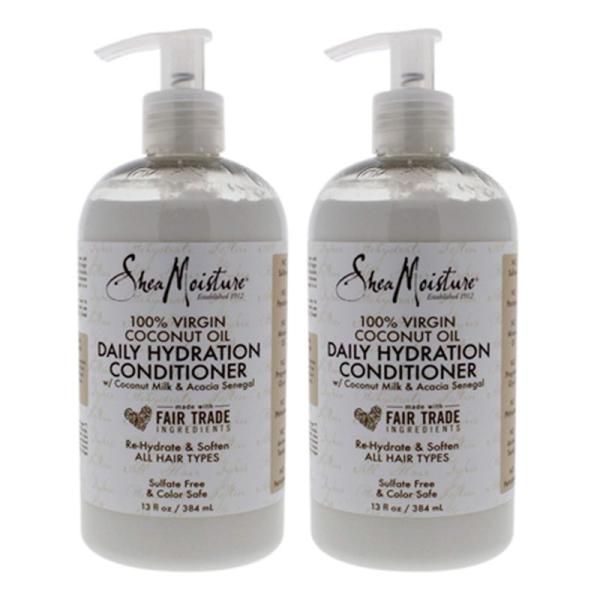 Shea Moisture 100％バージンココナッツオイルコンディショナー13オンス（384Ml）...