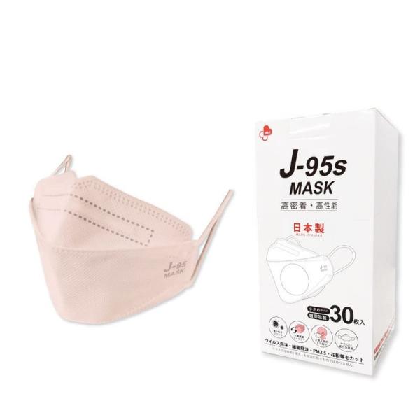 J-95MASKJ-95Sサイズ 子供用＆レディース JN95新型日本製マスク 不織布マスク 無地色...